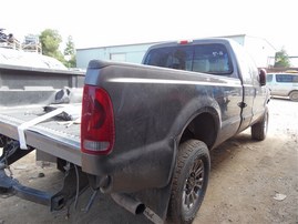 2006 Ford F-250 lariat Gray Extended Cab 6.0L Turbo Diesel #F23315